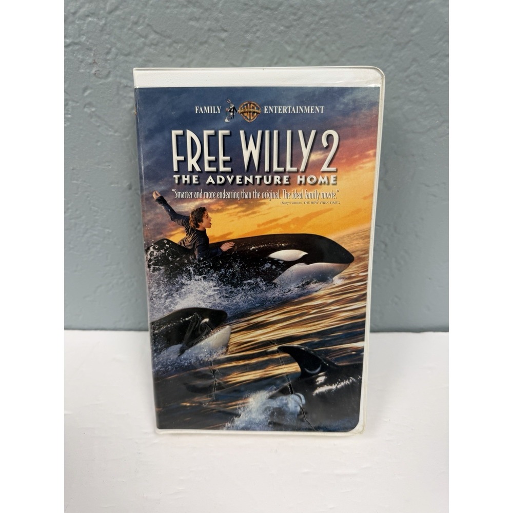 Free Willy 2 the Adventure Home VHS Tape